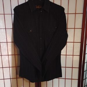 Helix Men's Black Shirt